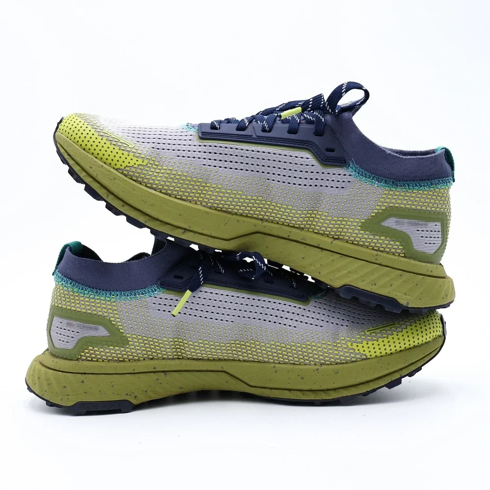 FLUX Men's US 10 Grey Green Adapt Trail Athletic Outdoor Trail Running Sneakers